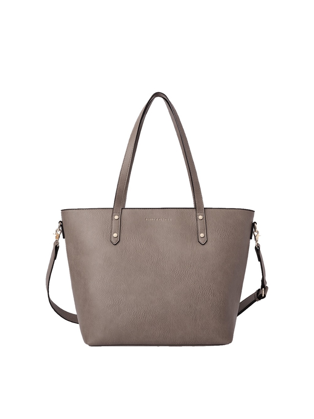 Poppy & Peonies Go Getter Tote Versatile Everyday Bag - gray